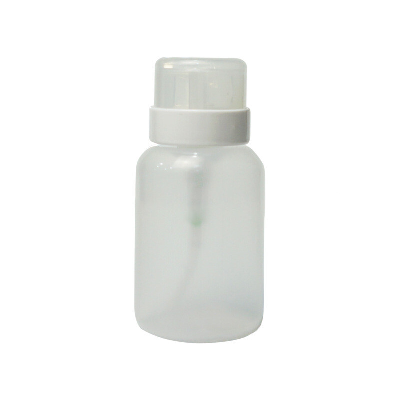 Empty Pump Bottle 220ml - White