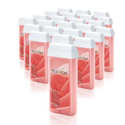 Italwax Roll On Wax 100ml - Rose (Case of 24)