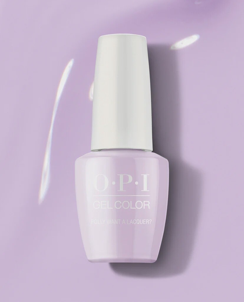 OPI Gel Polish - GC F83 Polly Want a Lacquer?