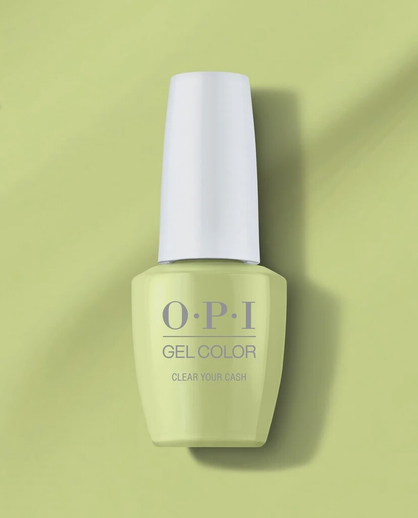 OPI Gel Polish - GC S005 Clear Your Cash