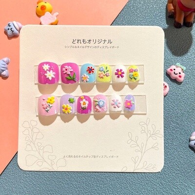 Kid Press On Nail Tips - 11