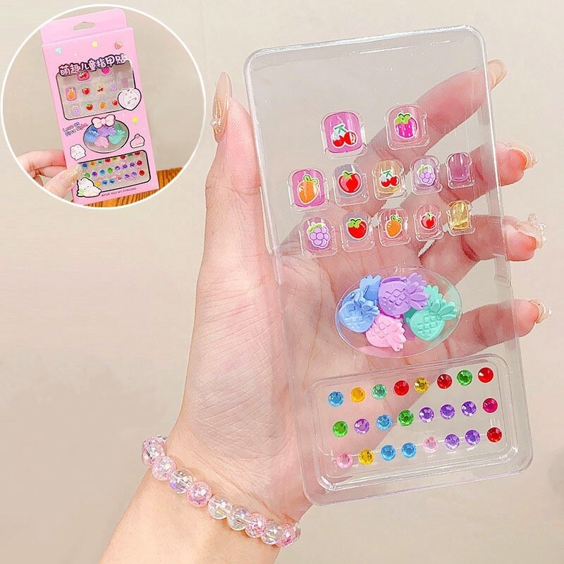Kid Press On Nail DIY Kit - G