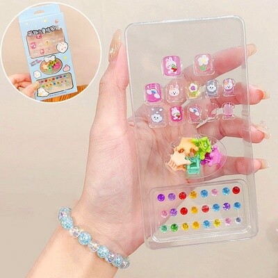 Kid Press On Nail DIY Kit - M