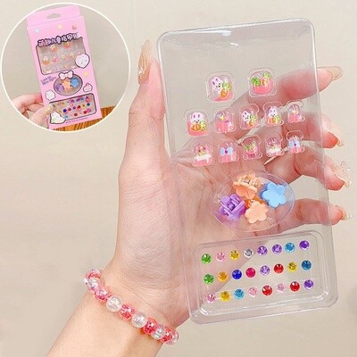 Kid Press On Nail DIY Kit - I