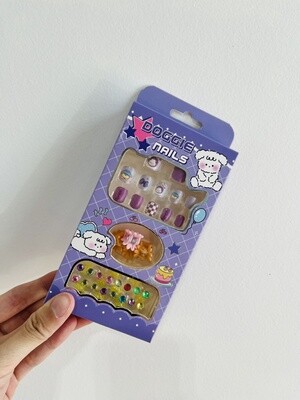 Kid Press On Nail DIY Kit - B