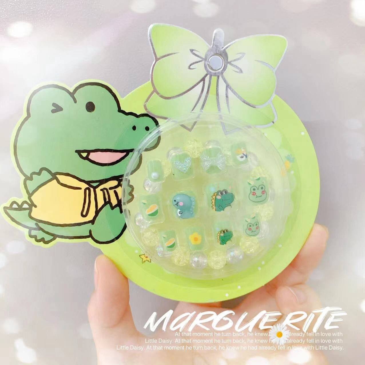 Kid Press On Nail Tips - G