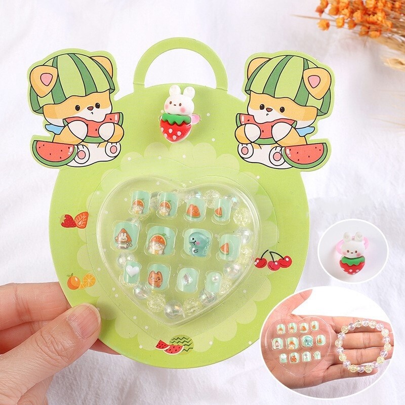 Kid Press On Nail Tips - K