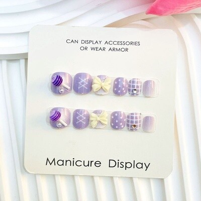 Kid Press On Nail Tips - 15