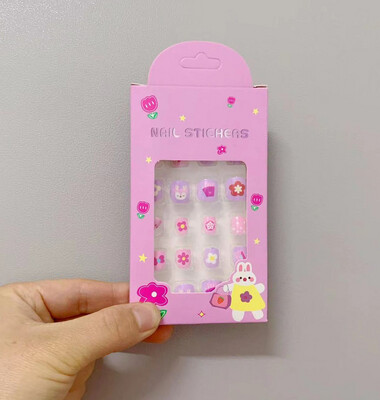 Kid Bunny Press On Nail Tips - B