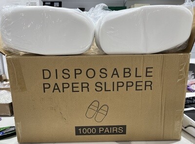 Non-Woven Disposable Slippers (1000 pairs/case)