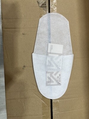 Non-Woven Disposable Slippers (100 pairs/bag)