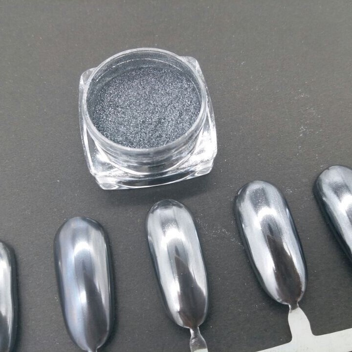 Chrome Powder - Black Grey (1g)