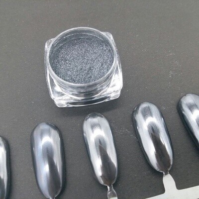 Chrome Powder - Black Grey (1g)