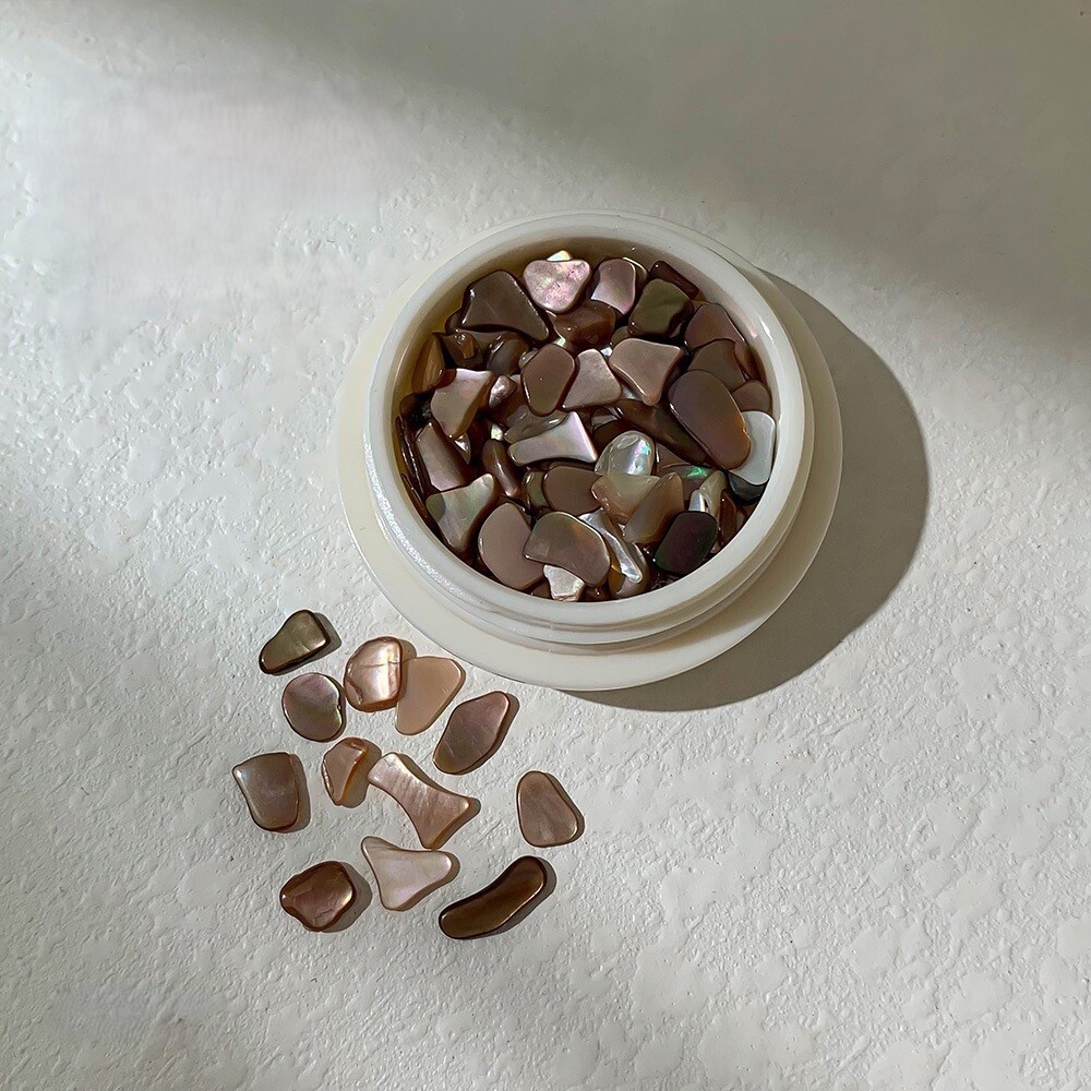 Nail Art Gem Shell Pieces, Shape: A