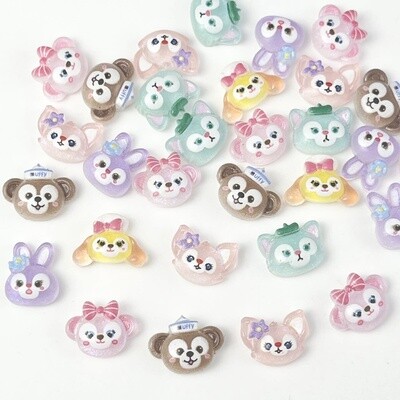 Duffy the Disney Bear Nail Charms (2pcs)