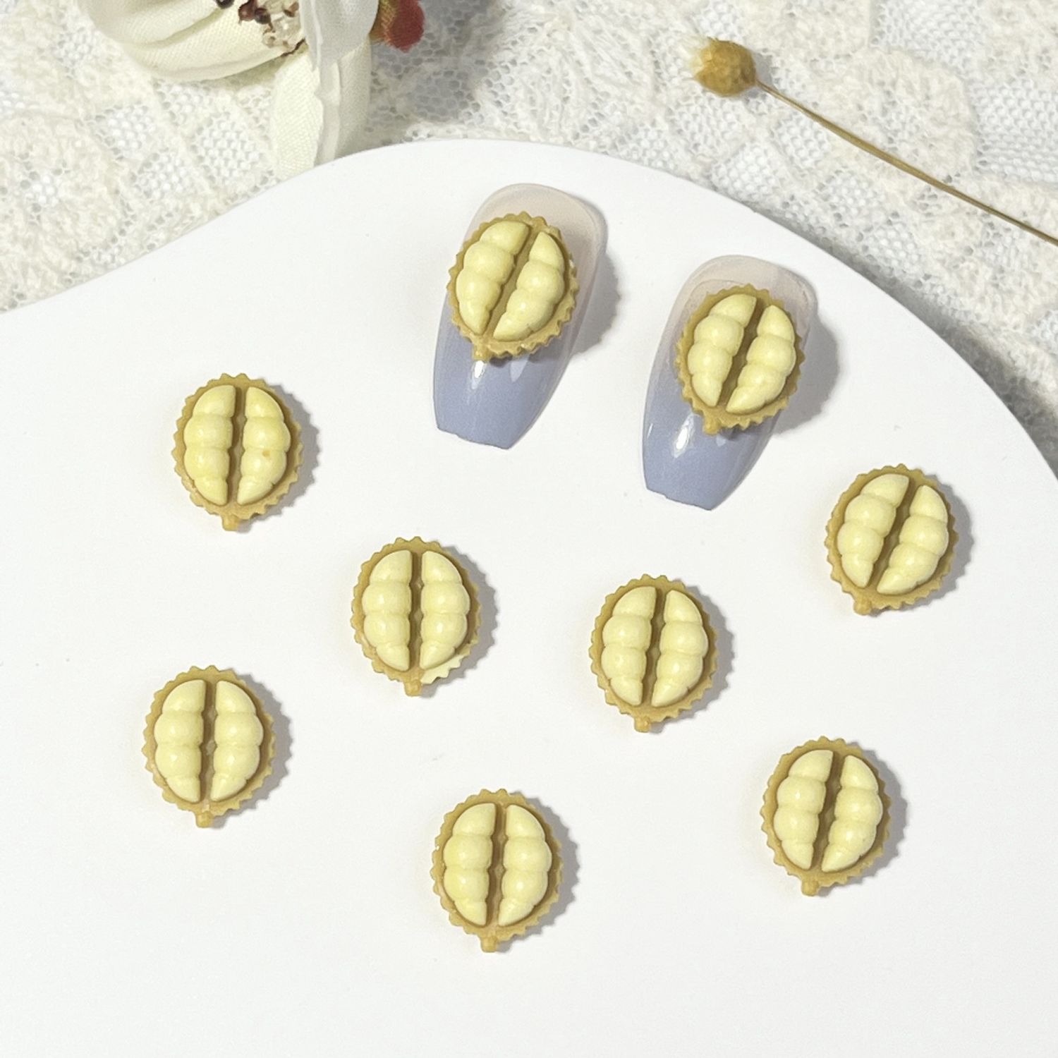 Luminous Fruit Nail Charm (2pcs) - Drian Pieces, color: A