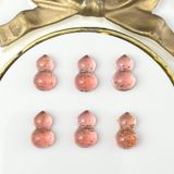 Foil Gourd Nail Charm (5pcs), Name: Red