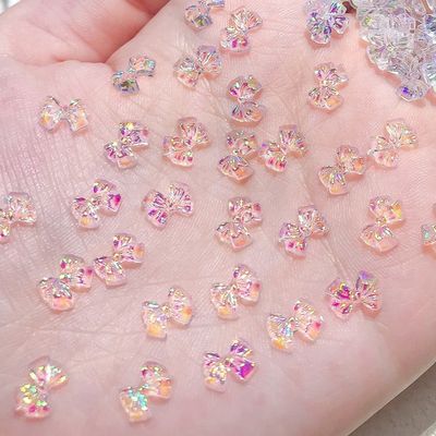 Aurora Bowtie Nail Charm - B (5pcs)