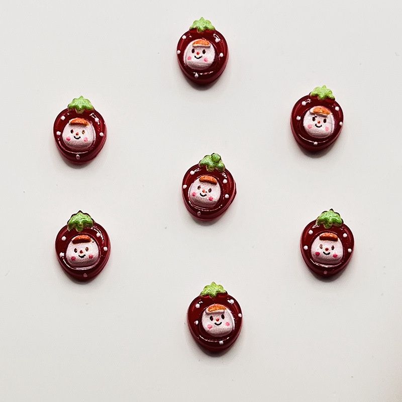 Baby Face Nail Charm (5pcs), Name: Strawberry