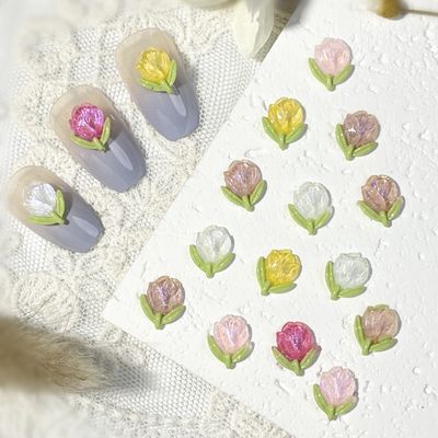 Tulip Nail Charm (5pcs)