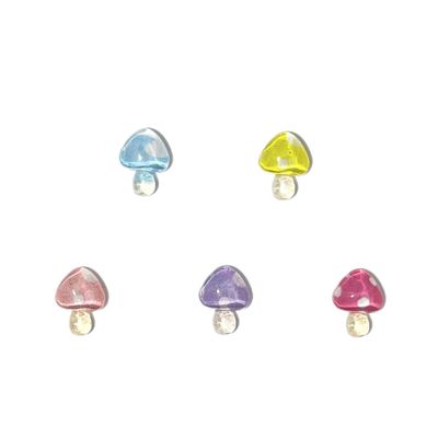 Mushroom Nail Charm (5pcs)
