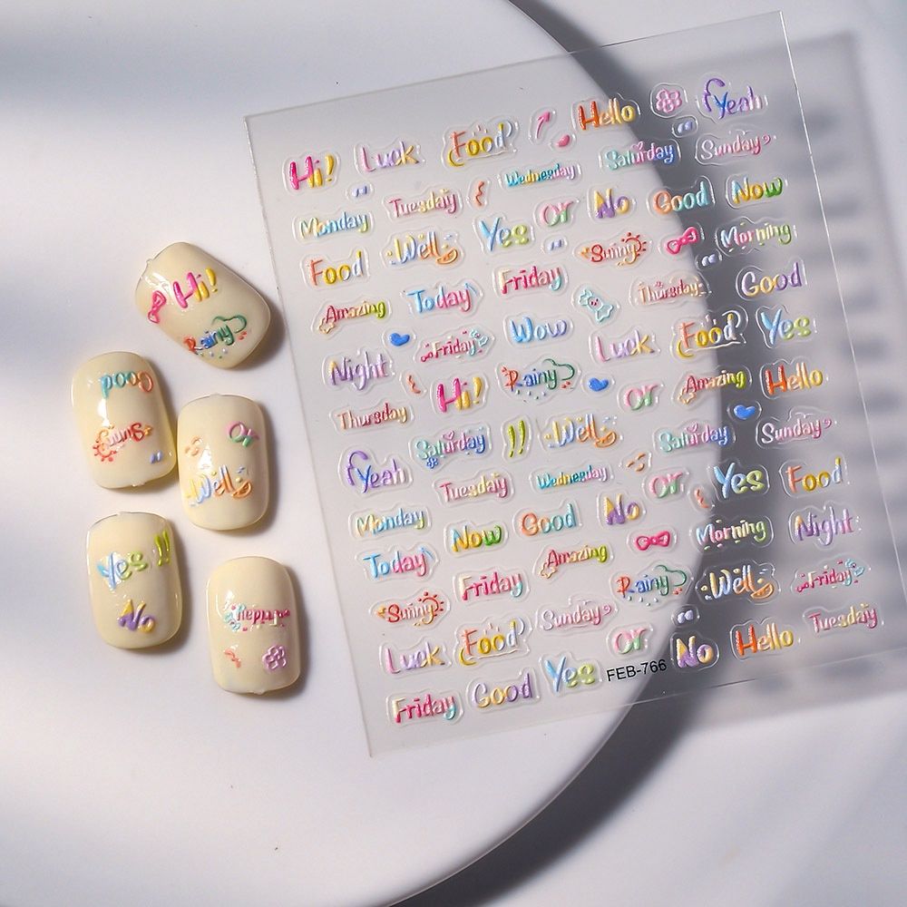 Nailart Sticker - FEB 766