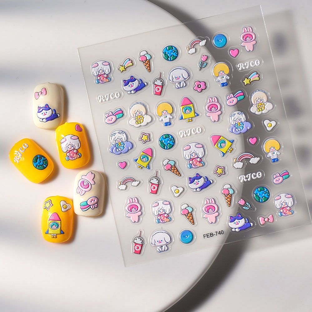 Nailart Sticker - FEB 740