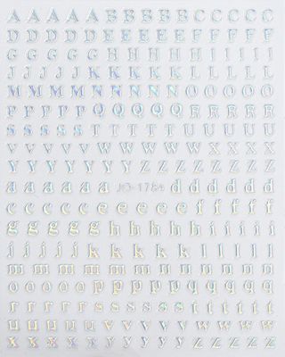 Nailart Sticker - JO 1784 Silver
