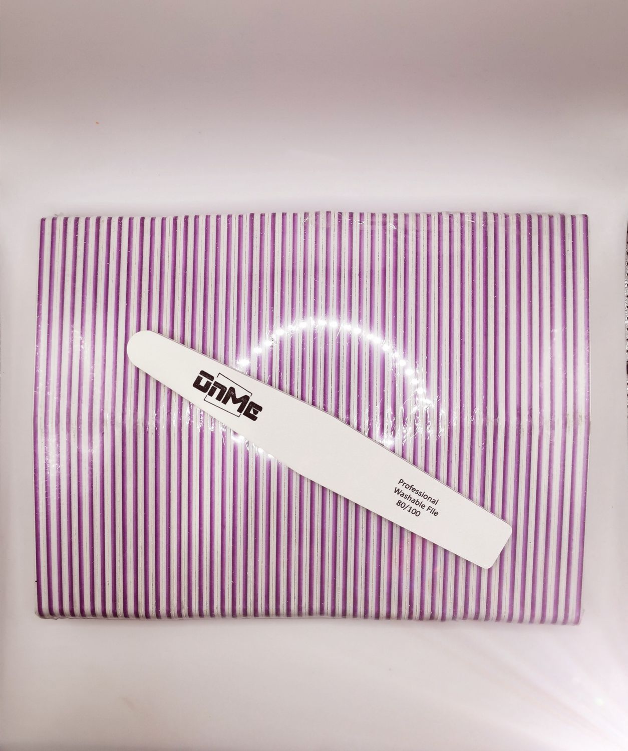 ONME Premium Diamond File White 80/100 (50pcs/pack)
