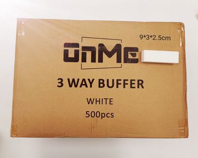 ONME 3way Buffer 80/100/80 White 500/Case