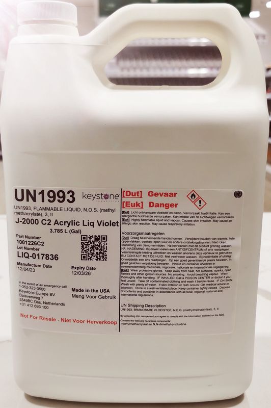 Keystone Acrylic Liquid Purple 1 Gallon