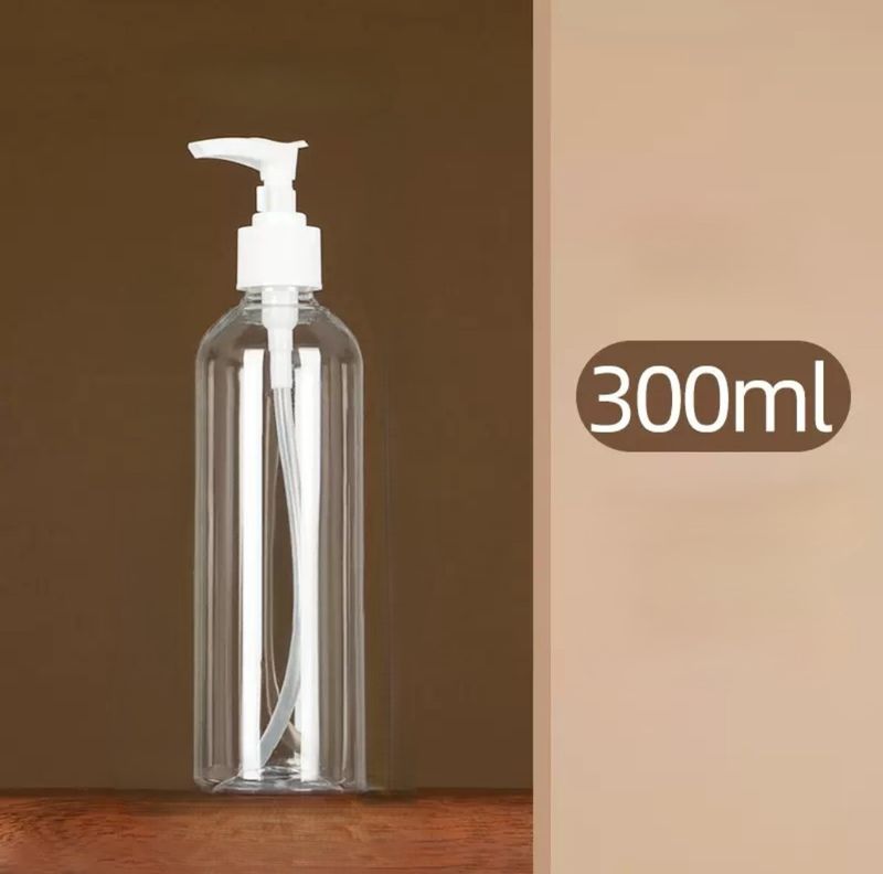 Clear Empty Pump Bottle 300ML