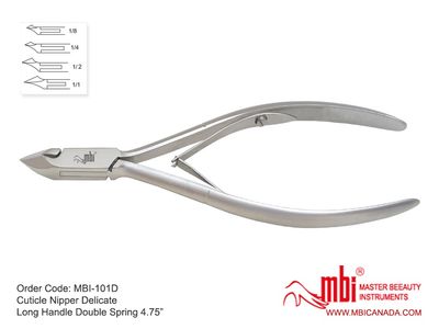 MBI-101D Cuticle Nipper  4.75″