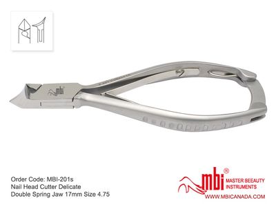 MBI 201 Ingrown Nail Nipper Double Spring 4.75&quot;