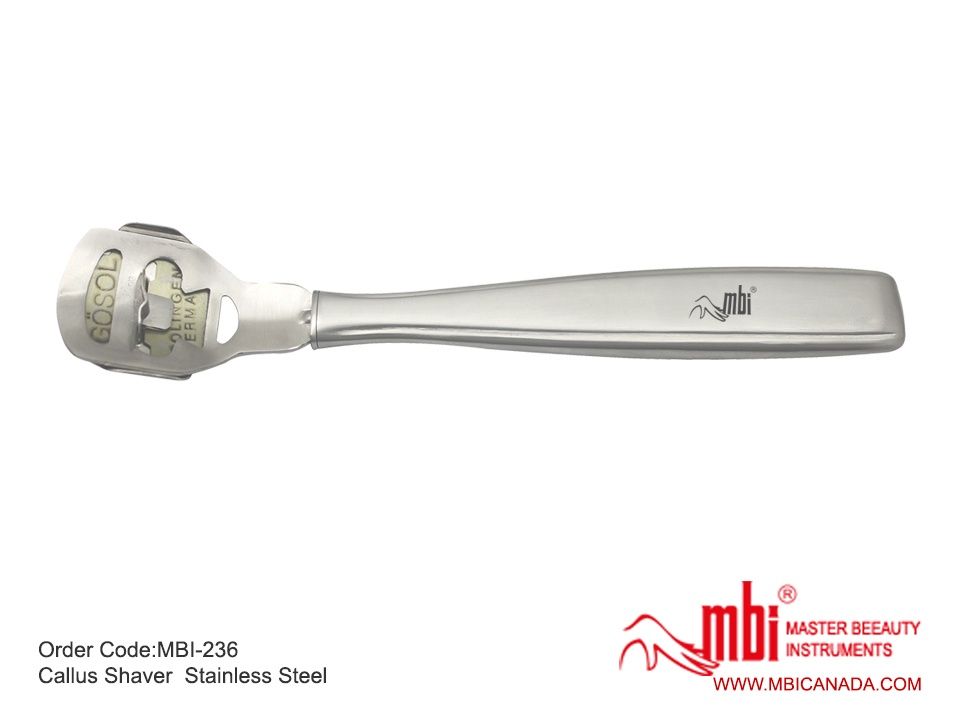 MBI-236 Callus Shaver Stainless Steel