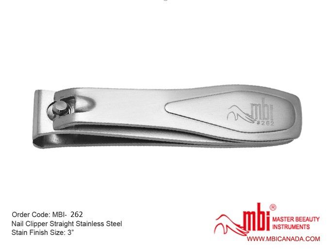 MBI-262 Nail Clipper Straight   3”