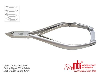 MBI-104D Cuticle Nipper  4.75″