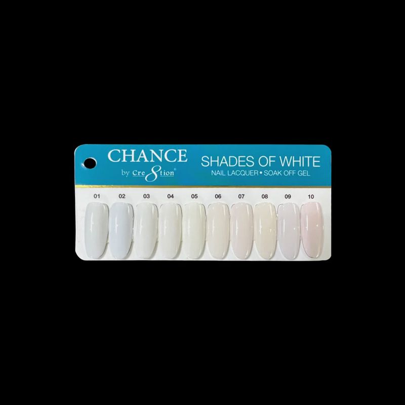 Chance Gel/Lacquer Duo Shade of White Collection