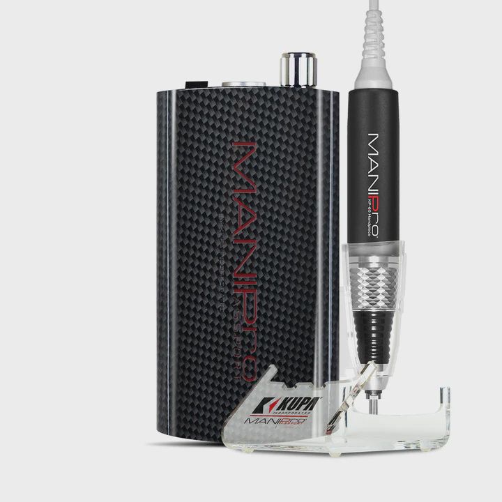 Kupa ManiPro  E-File Complete Set Charcoal (Cradle not included)
