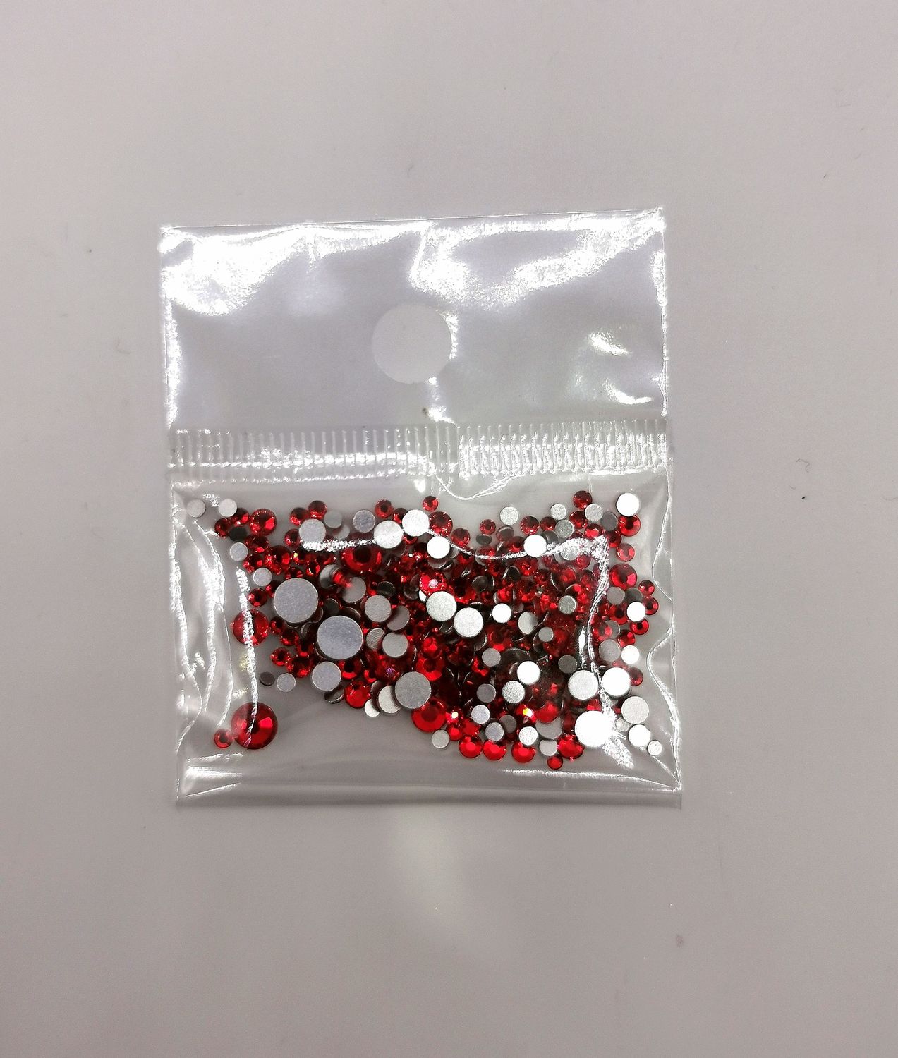 Red Crystal Glass Rhinestone (Mixed)
