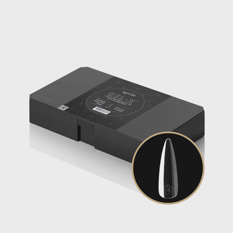 GEL-X® Natural Stiletto Long Box of Tips - Pro (600pcs)