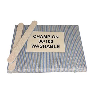 Champion Regular File(1pc) -  Zebra 80/100