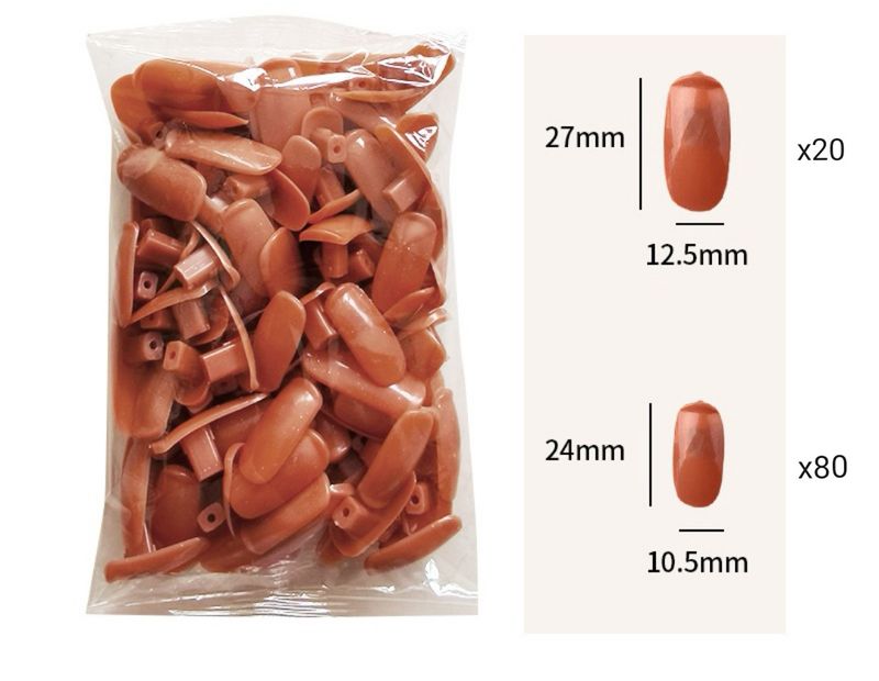 Replacement Nail Tips for Nail Training Practice Hand