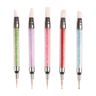 Double-ended Nail Art Embossing Pen (5pcs/set) - A