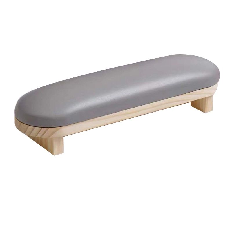 Solid Wood Hand Pillow - Grey - 8cm