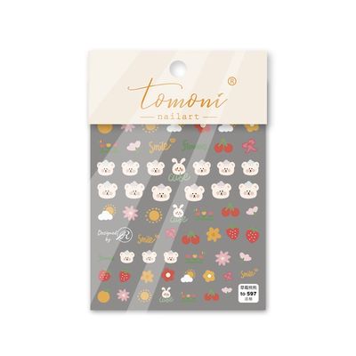 Tomoni Nail Sticker - TO 597