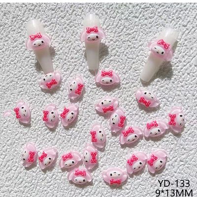 Mini 3D Cartoon Nail Charms (5pcs)