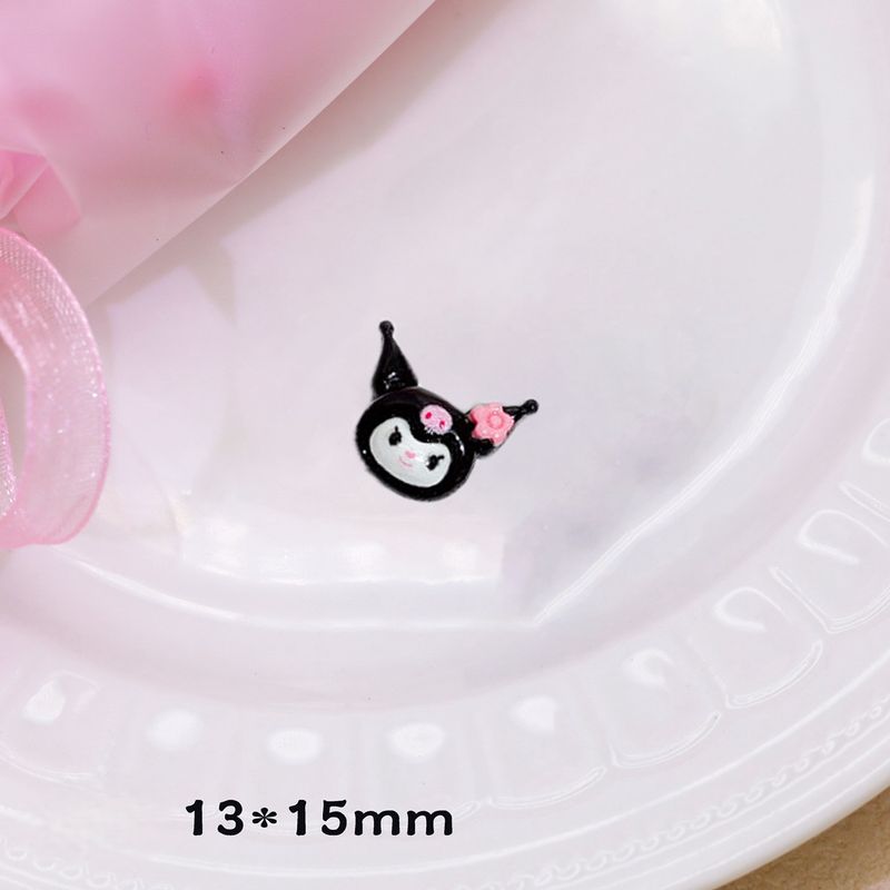 3D Cartoon Nail Charms (2pcs), color: Kuromi A