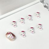 3D Cartoon Nail Charm (5pcs), color: Hello Kitty