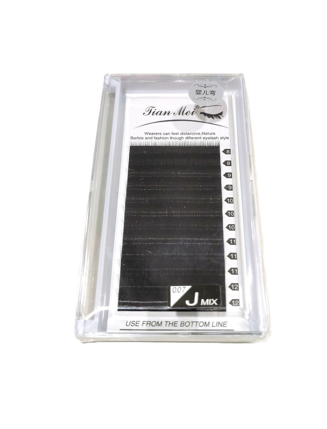 TM False Eyelashes 0.07-J MIXED